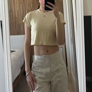 OAK AND FORT crop top
